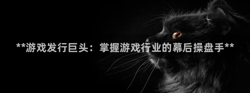 蓝狮工坊：**游戏发行巨头：掌握游戏行业的幕后操盘手**